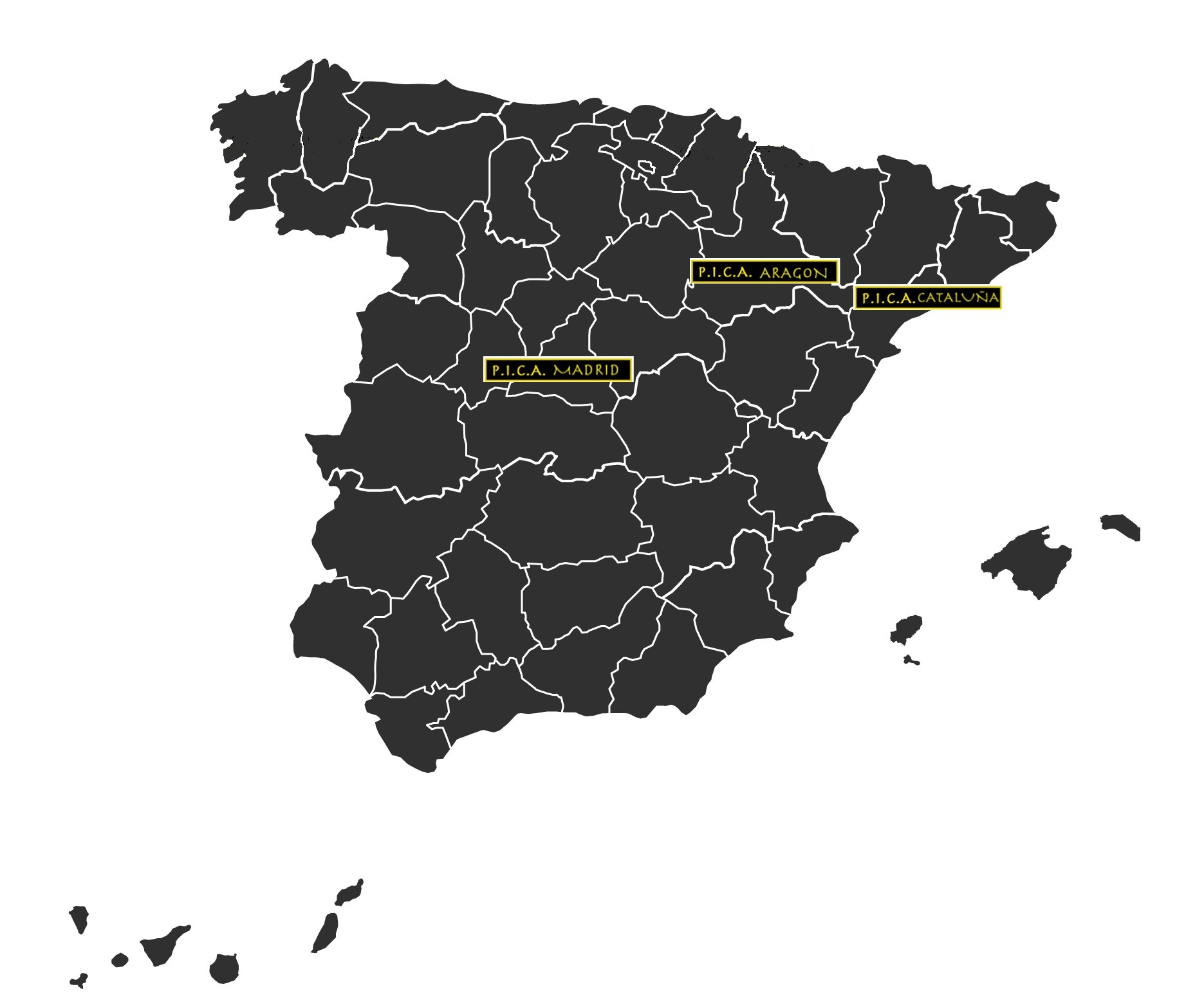 MAPA PICA ESPAÑA
